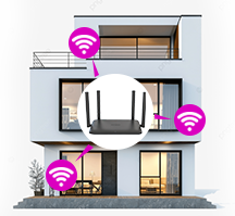 Funcionamiento de red en malla